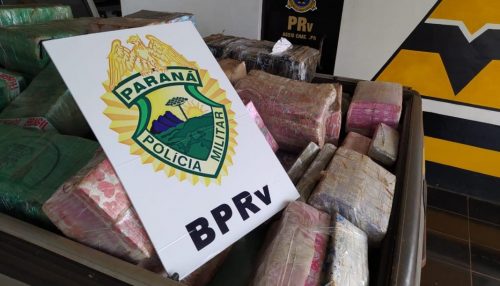 Motorista de caminhão com placa de Tupã é preso com mais de 5 toneladas de maconha no Paraná