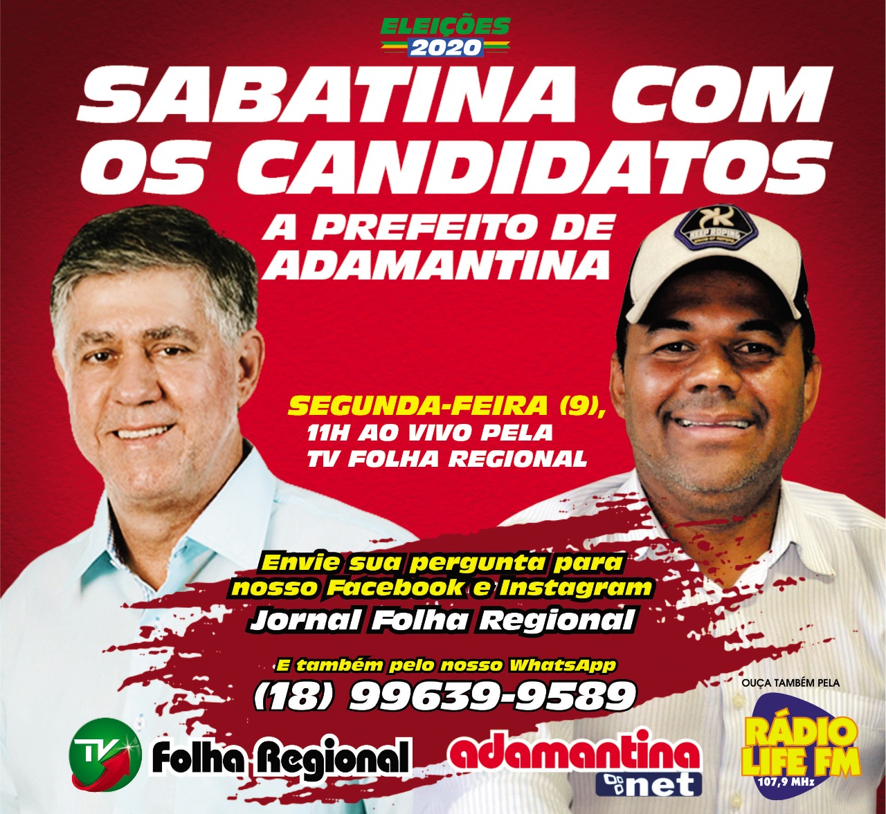 Sabatina com os Candidatos a Prefeito de Adamantina