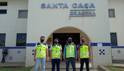 Equipe da Eixo SP doa sangue em Dracena
