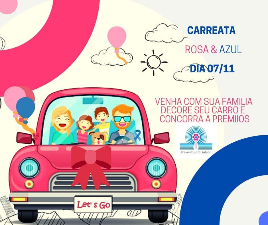 Neste sábado (07/11), foi realizado o tradicional evento que marca o Outubro Rosa / Novembro Azul da Rede de combate ao Câncer de Adamantina