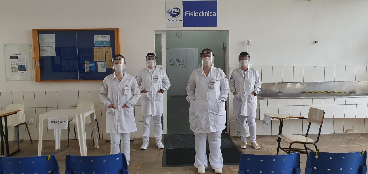 Retorno das atividades na FISIOCLÍNICA da UNIFAI...