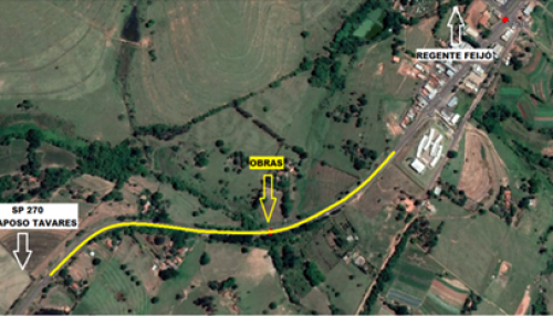 Rodovia de acesso a Regente Feijó terá Pare e Siga
