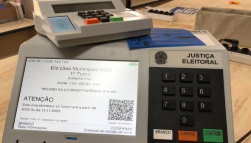 Em Adamantina, urnas eletrônicas já estão prontas para a votação de domingo (15)