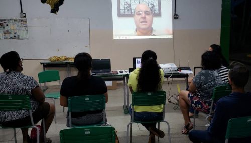 Programa Residência Pedagógica da UniFAI promove  roda de conversa com pais e professores na escola Eurico
