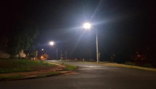 Lagoa Seca e Rua Turquesa recebem iluminação