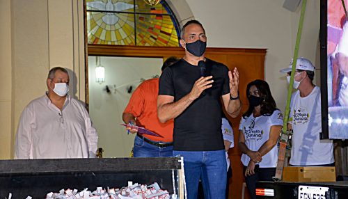 Sorteio dos 28 prêmios mais 2 carros 0km realizados pela Paróquia de Santo Antônio