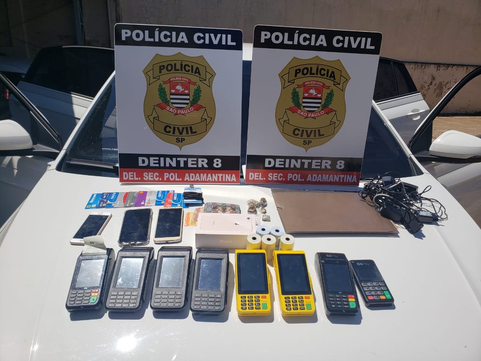 Estelionatários que se passavam por funcionários de bancos são presos após aplicarem golpe em mulheres em Adamantina