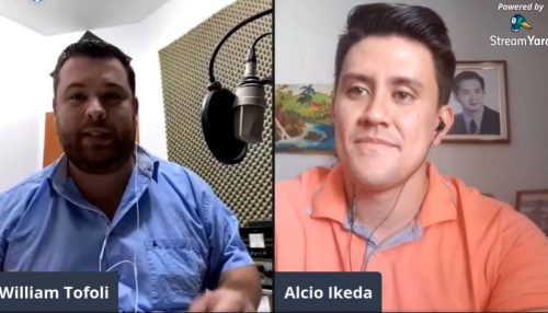 Rádio Life FM, recebe Alcio Ikeda para uma entrevista no Jornal do Meio Dia