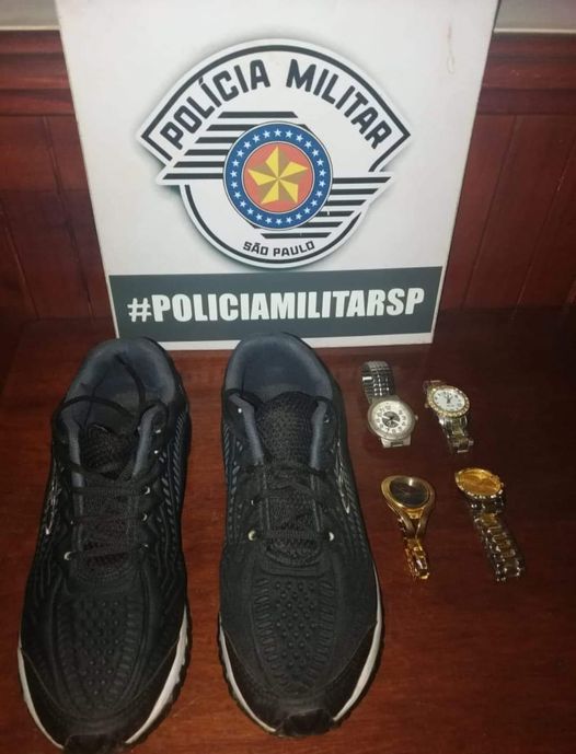 Policia Militar de Tupi Paulista prende em flagrante homem por furto à residência e relojoaria
