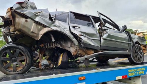 Quatro pessoas ficam feridas em acidente na SP 294 em Universo