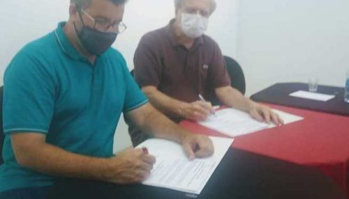 Presidente do Sincomercio Nova Alta Paulista assina Convenção Coletiva de Trabalho 2020/21