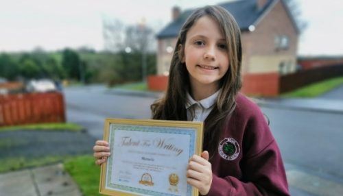 Na Irlanda do Norte, adamantinense de 9 anos tem texto selecionado em programa de jovens escritores