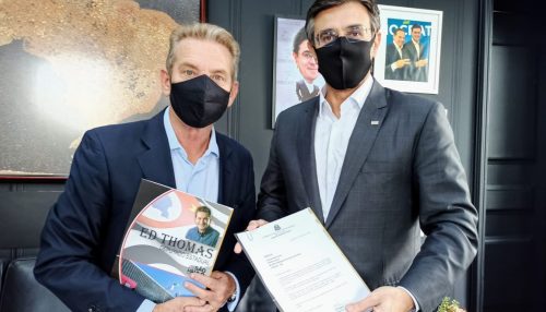 Vice-governador garante ao deputado Ed Thomas retomada de convênios da saúde