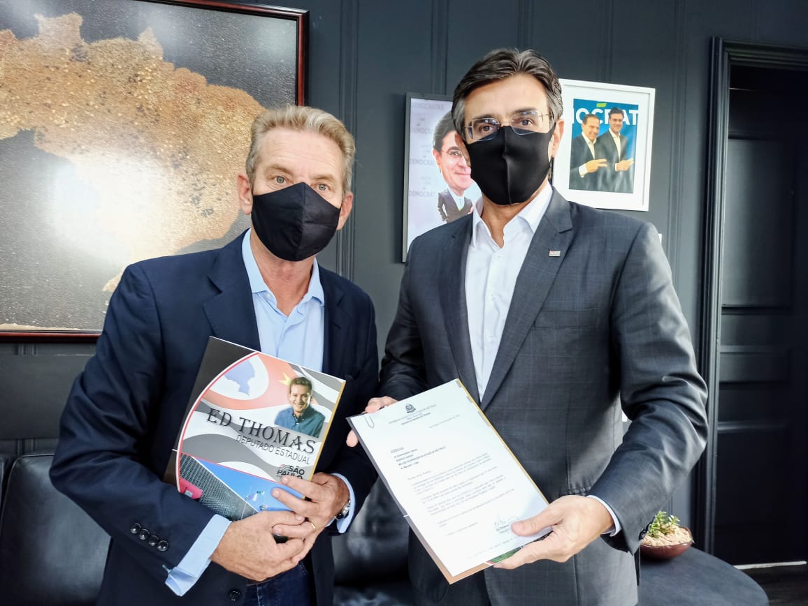 Vice-governador garante ao deputado Ed Thomas retomada de convênios da saúde