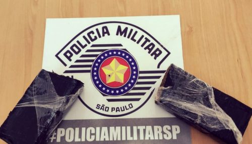 Após apresentação de ocorrência de porte de drogas, policiais militares surpreendem adolescente com maconha em Salmourão