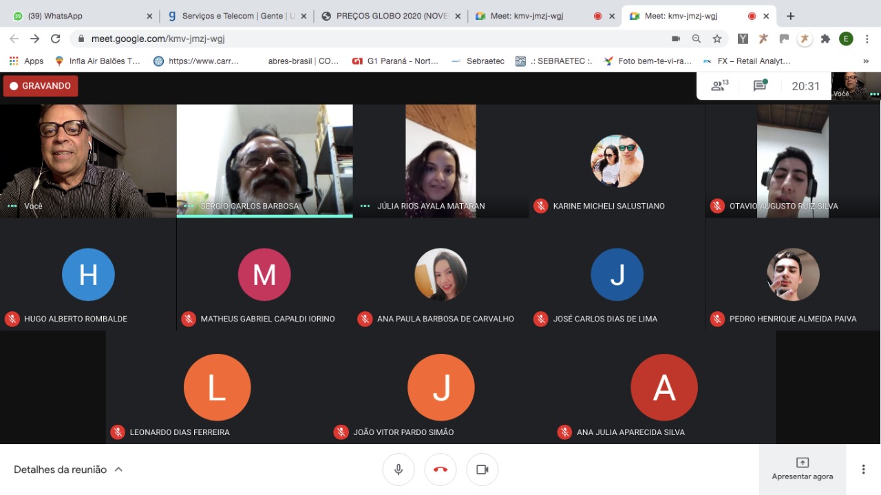 Mercado, Academia e Videoconferências nos Cursos de Administração e História da UNIFAI.