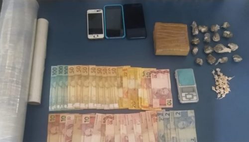 Casal é preso em flagrante com maconha e crack escondidos em residência em Teodoro Sampaio