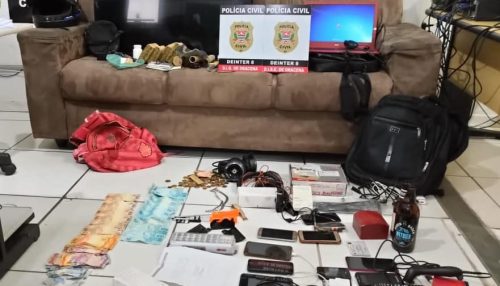 Polícia Civil estoura biqueira de drogas e prende homem suspeito por tráfico de drogas em Dracena