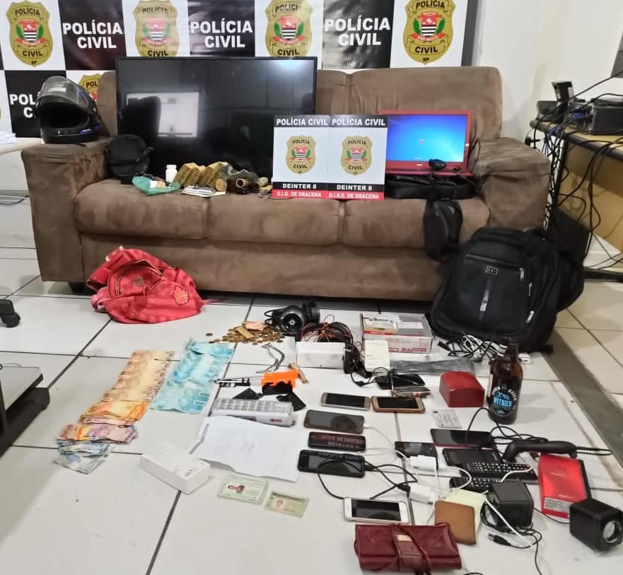 Polícia Civil estoura biqueira de drogas e prende homem suspeito por tráfico de drogas em Dracena