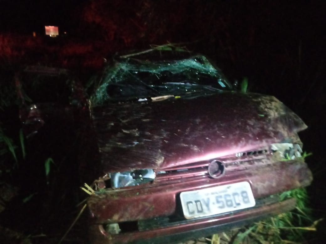 Acidente próximo ao trevo de Florida Paulista