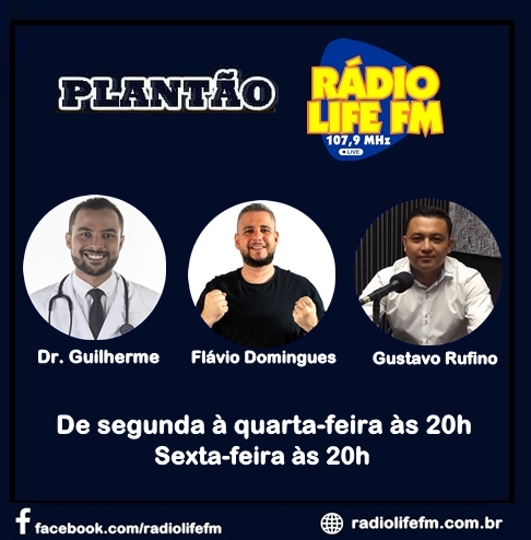 Mais uma estreia na programação da Rádio Life FM – Plantão Life FM