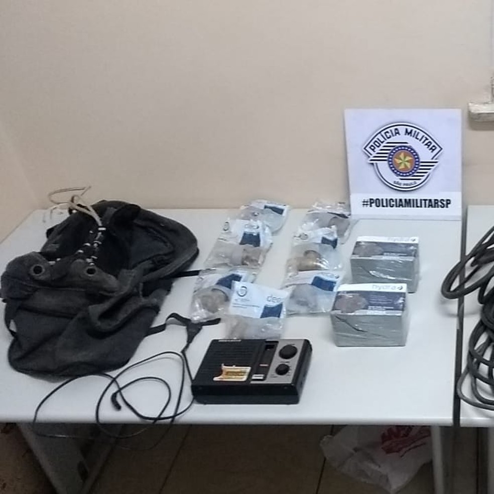 Homem é preso em flagrante após furtar materiais de construção em Presidente Prudente