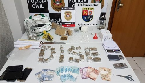 2ª DISE/DEIC prende 3 traficantes na Vila Geni em Presidente Prudente