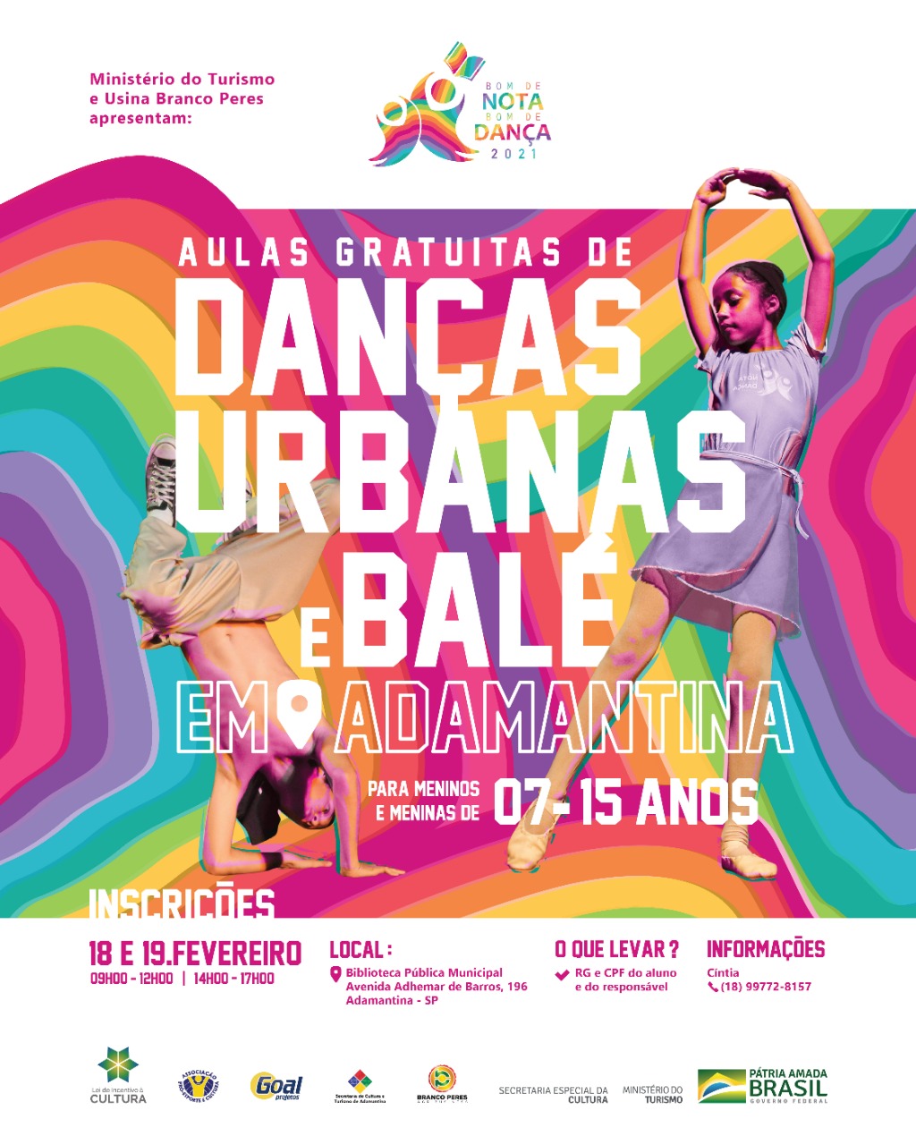 Cultura será contemplada com projeto “Bom de Nota, Bom de Dança