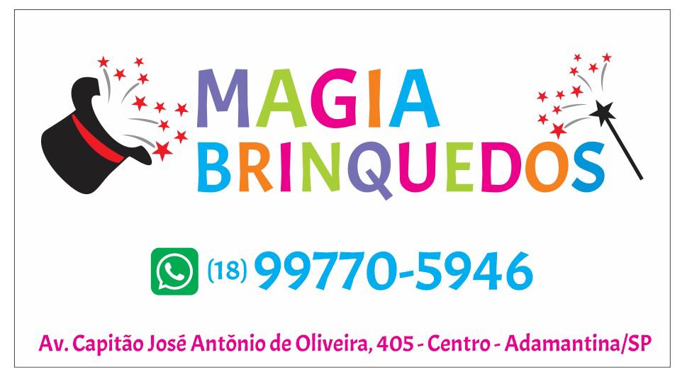 A loja Magia Brinquedos está comemorando seu primeiro aniversário