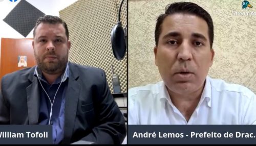 André Lemos, Prefeito do Município de Dracena, fala da atual situação da cidade e do aumento dos leitos de UTI