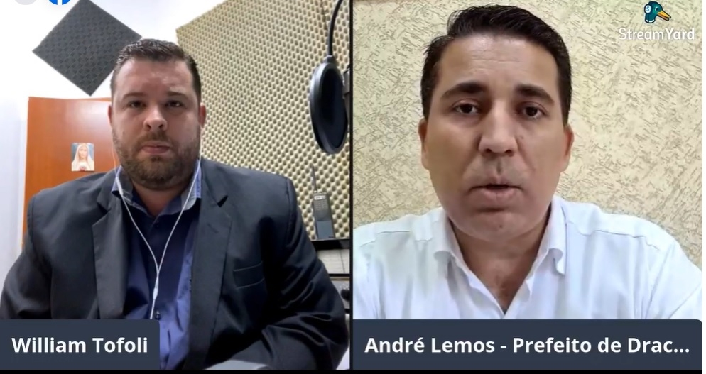 André Lemos, Prefeito do Município de Dracena, fala da atual situação da cidade e do aumento dos leitos de UTI