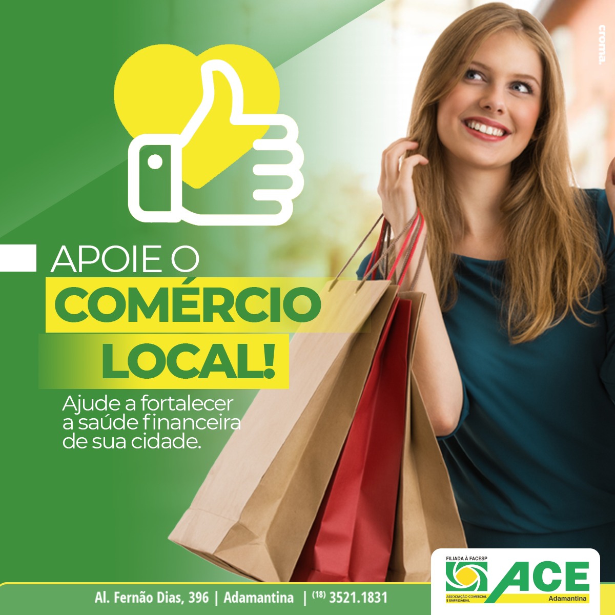 Presidente da Associação Comercial de Adamantina Protocola Pedido de Apoio ao Comércio