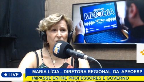 Maria Lícia - Diretora Regional da APEOESP fala sobre a volta as aulas no estado