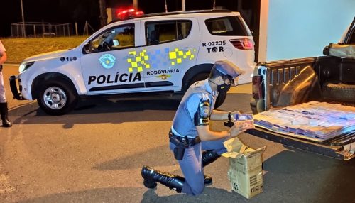 Polícia Rodoviária apreende 291 celulares sem nota fiscal em Presidente Venceslau
