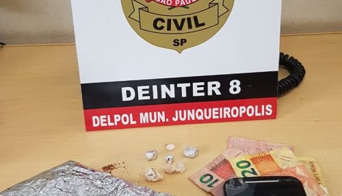 Polícia Civil apreende adolescente suspeito por tráfico de drogas em Junqueirópolis