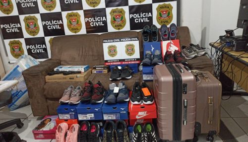 Polícia Civil realiza buscas e apreende armas, munições, móveis e objetos adquiridos por golpistas em compras virtuais no município de Dracena