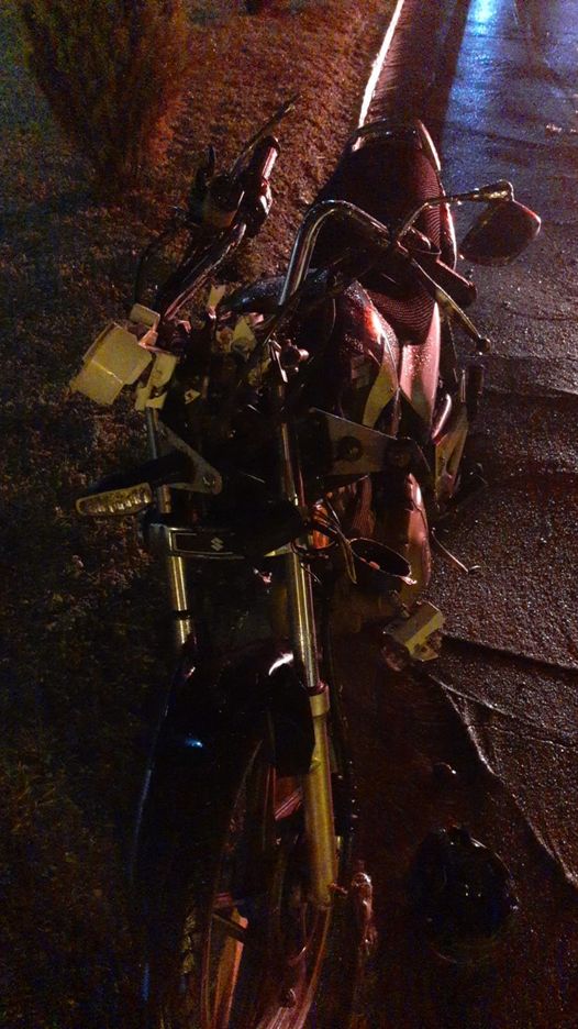 Acidente grave com moto deixa uma vítima fatal em Parapuã