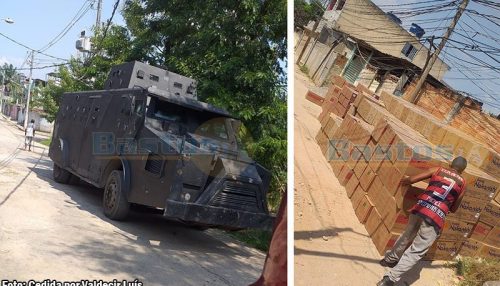 Caminhoneiro de Bastos é roubado no RJ, carga de ovos foi recuperada em favela