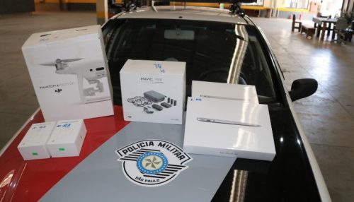 Receita Federal em Presidente Prudente realiza destinação de drones e notebooks