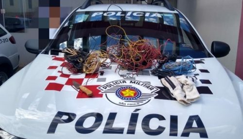 Homem é preso em flagrante durante furto a fios de cobre em antigo hospital