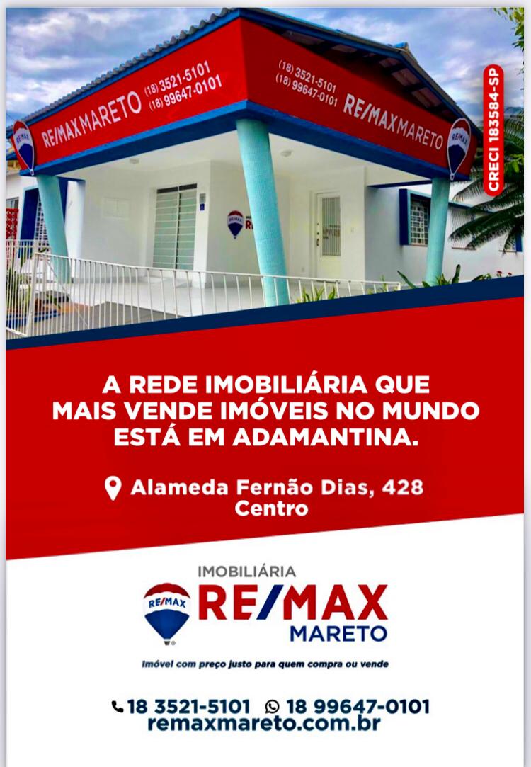 IMOBILIÁRIA RE/MAX MARETO: “Imóvel com preço justo para quem compra ou vende”.