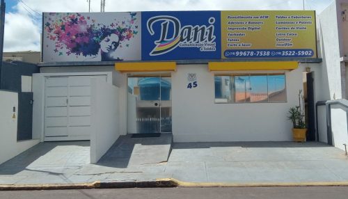 Dani Comunicação Visual, liderando o mercado de Comunicação Visual e toldos desde 2006