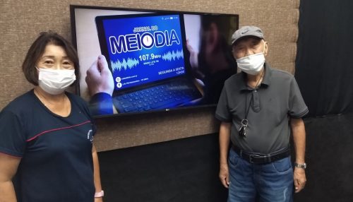 Noriko Saito e Massao Takeda - Capsula do Tempo enterrada no solo da antiga Igreja Holinnes