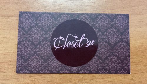 CLOSET 98:  Para uma aproximação além do casual...