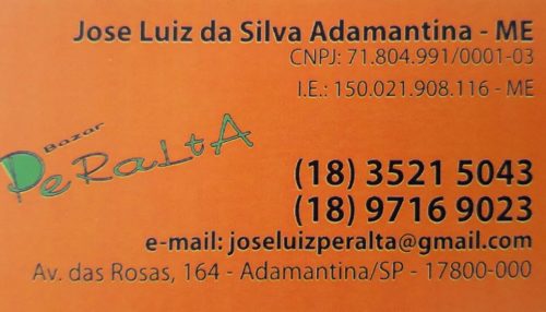 BAZAR PERALTA: VARIEDADES COM QUALIDADE...