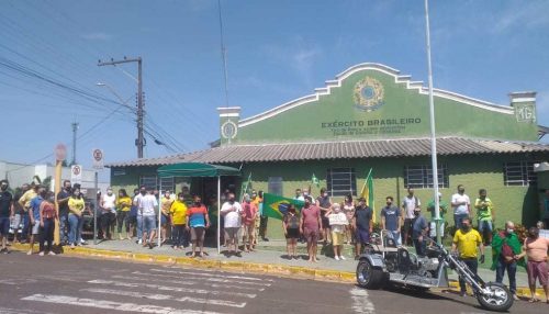 Adamantinenses fazem grande carreata e ato contra Dória e a favor do Brasil