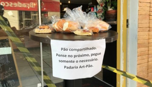 Padaria de Adamantina dá pão de graça para quem precisa