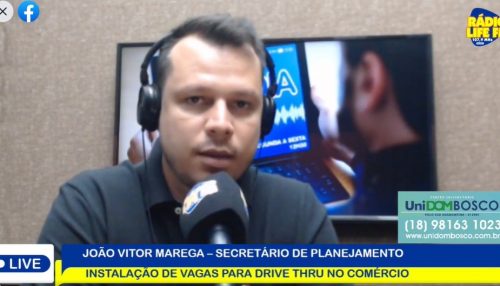 João Vitor Marega - Instalação de vagas drive thru no comércio local