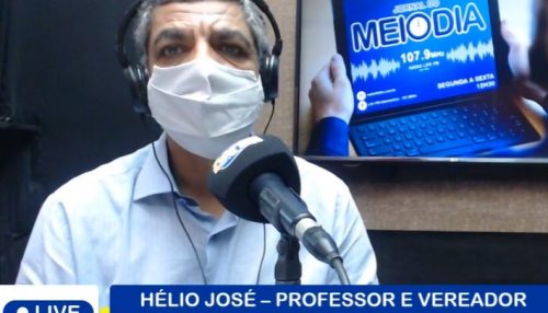 Professor e Vereador Hélio José - Indicação nº 116/21