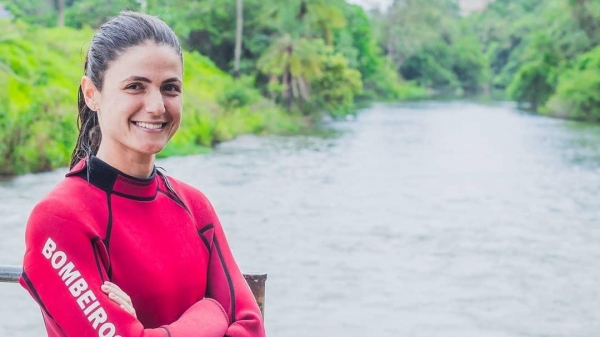 Adamantina tem soldado feminina no efetivo do Corpo de Bombeiros